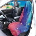 thumbnail image 3 of Chririnla Car Seat Towel Cover, Compatible with Truck Seat Van, Terry Cloth Car Seat Cover for SUVs Cars Sweat Absorbed, Gradient Galaxy Gold Star, 3 of 7