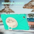 thumbnail image 4 of KIQ Samsung Galaxy Tab A 8.0 Case 2019 Model T290/T295, Heavy Duty Military Shockproof Case for Samsung Galaxy Tab A 8.0 SM-T290 SM-T295 SM-T297 - Mint Green, 4 of 8