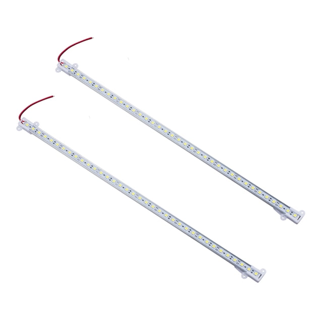2X 5050 Dia 36 SMD LED Blanco de Aluminio Rigido de Gaza Bar de Luz 50CM