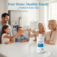 thumbnail image 3 of Microfilter HAF-QIN/EXP DA97 Water Filter Replacement &acirc;?? Compatible with DA97-17376B &acirc;?? Carbon Block 99% Contaminant Reduction &acirc;?? Fresh Water &, 3 of 9