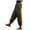 21# Army Green, variant on Women Elastic High Waist Cargo Pants Jogger Capri Pants with Multi Pocket Snap Button Cropped Casual Tapered Trousers for Summer Daily Beach Travel,Black 2XL