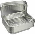 thumbnail image 3 of Half Size Shallow Aluminum Pan with Aluminum Lid (50), 3 of 3
