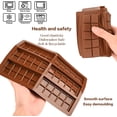 thumbnail image 4 of Silicone Wax Melt Molds - Rectangle Bar Molds for Wickless Candles & Chocolate, 4 of 6