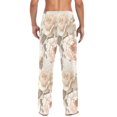 thumbnail image 4 of FORMRS Mens Pajama Pants with Pockets Sleepwear Lounge Bottoms Sizes S-2XL, Lace and Floral, 4 of 7