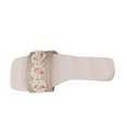 thumbnail image 2 of Women's Summer New Large Size Flower Slippers Women's Flat Casual One Beach Slippers Summer Sandals for Women Beige 40, 2 of 8