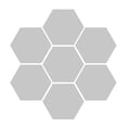 thumbnail image 1 of 7 de pared de espejo 3D, vinilo hexagonal, pegatina de pared extraíble M Gloria Etiqueta engomada del espejo del vinilo del hexágono, 1 of 9