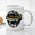 thumbnail image 3 of CafePress - Walleye Fishing Mug - 11 oz Ceramic Mug - Novelty Coffee Tea Cup, 3 of 4
