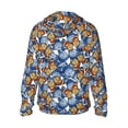 thumbnail image 3 of Daiia Colorful Butterfly1 UPF 50+ Sun Protection Hoodie Jacket Lightweight Long Sleeve Sun Shirt for Women Men with Pocket Hiking Outdoor-3X-Large, 3 of 9