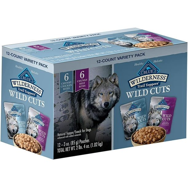 Blue Buffalo Wilderness Trail Toppers Wild Cuts High Protein, Natural