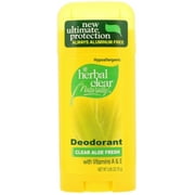 21st Century Herbal Clear Deodorant, Aloe Fresh, 2.65 Ounce