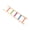 C, variant on Cmunyle Natural Wood Bird Climbing Ladder 7.87 x 3.94 Inch Non‑Slip Hanging Activity Toy For Small Parrots Pet Birds Exercise Teething Cage Play Accessories