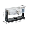 thumbnail image 3 of Sink Organizer with Sponge Holder Dish Drying Rack | Countertop Kitchen Storage Caddy | Drainable Soap Tray for Cleaning Tools | Bathroom Sink Caddy, 3 of 6