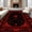 Black, Pattern 12, variant on ODIKA 6' x 9' Machine Washable Non-Slip Area Rug, Middle Eastern Moon High Traffic Rug, Black, 26487