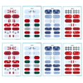 thumbnail image 1 of Christmas Nail Wraps Nail Cute Gel Nail Stickers Self Adhesive Manicure, 1 of 5