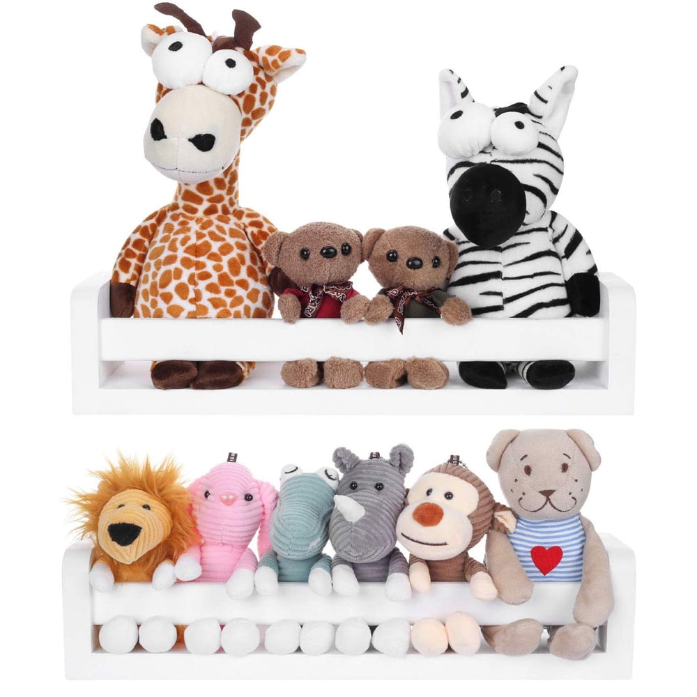 floating shelves for stuffed animals