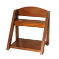 thumbnail image 1 of Wood Desktop Bookshelf, Flat Desktop Organizer  for Office, 1 of 8