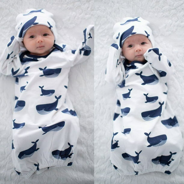 Newborn Infant Baby Boy Swaddle Blanket Sleeping Swaddle Muslin Wrap