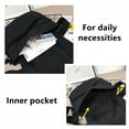thumbnail image 6 of Toptie Classic Canvas Messenger Bag, White Canvas Shoulder Bag Side Bag for Men and Women, 6 of 9