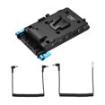 thumbnail image 4 of Andoer V Mount V-lock Battery Plate Adapter with 15mm Dual, 4 of 8