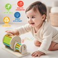 thumbnail image 4 of Montessori Toys Toyssa Wooden para bebés de 6 a 12 meses con espejo, 4 of 9