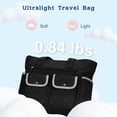 thumbnail image 3 of GYNKY Tote Bag for Woman, Large Capacity Gym Bag Waterproof Puffer Shoulder Work Bag with Multiple Compartments, Black, 3 of 8