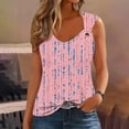 thumbnail image 2 of Hueook Vest Tops for Women Women's Solid Color Camisole Sleeveless T-shirt Loose Tank Pink M, 2 of 4