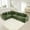 Green, variant on 54" Corduroy Sectional Couches for Living Room, Green Comfortable Oversized Sectional Sofa Set with Deep Seat, Large Single Seater with 1 Ottoman, Sofas para Sala,Modern Corduroy Couch Set