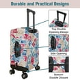thumbnail image 3 of Luggage Cover Protector Travel Suitcase Covers Protective Skin for Carry On Baggage Fit 22-24 Inch Luggage, 3 of 4