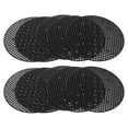 thumbnail image 2 of WRITWAA 10Pcs Round Flowerpot Mesh Mats Black Pe Plastic Bonsai Pot Drainage Hole Screens for Garden, 2 of 7