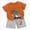 A6-Coffee, variant on Gibobby Toddler Boys Summer Outfit Sets Casual Soft Cartoon Short Sleeve Kids Summer Clothes T Shirts and Shorts Dailywear 1 To 6 Years(2-3 Years,Orange)