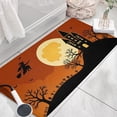 thumbnail image 3 of Spider Bat Front Door Mat,Home Decor Happy Halloween Floor Entryway Rug 17x31.5 Inch Throw Rug for Outdoor Entrance Entry Entryway, 3 of 4