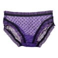 thumbnail image 4 of Simplicity Women's Sexy Panties Lace Lingerie Underwear, 7395_Purple, 4 of 4
