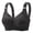 Black, variant on Plus Size Wireless Bra for Women, Full Support Full Coverage Comfort Bra, Seamless Everyday Bralette with Lift Beige 38