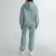 thumbnail image 2 of SUNBS Lounge Sets for Women 2 Piece Sets Sweat Set Suits Sweatpants Womens Hoodies Outfits Clothes, 2 of 7