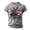 Light Gray, variant on Mens Summer Tops Short Sleeve American Independence Day Print Spring T Shirts Casual Crew Neck Trendy Tees