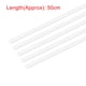 thumbnail image 5 of 5pcs Varillas Cuadradas de Plástico ABS 1mm脳1mm脳20inch para Modelado Arquitectónico DIY Blanco, 5 of 5