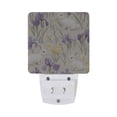 thumbnail image 5 of Yayeee LED Plug in Night Light for The Home with Auto Dusk to Dawn Light Sensors, 2 Pack, Purple Floral Rabbit, 5 of 6