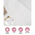 thumbnail image 6 of Spring Honey Bee Kitchen Dish Towels for Drying Dishes Set of 3, Watercolor Bee Farmhouse Waffle Weave Microfiber Hand Tea Bathroom Towels Quick Dry & Absorbent Towel 12x12, 6 of 7