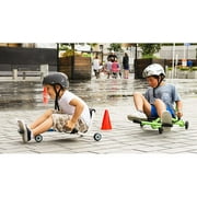EzyRoller Blue Mini Riding Machine Foot-to-Floor Ride-On