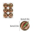 thumbnail image 3 of Lilixerw Christmas Balls Ornaments,6pcs Shatterproof Christmas Tree Decorations,Hanging Balls Christmas Ball Ornaments Set,for Holiday Party Decoration,2024 New Christmas Decoration, 3 of 6