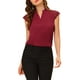 thumbnail image 1 of BLUSA BÁSICA SIN MANGAS DE V CUELLO PARA MUJERES INSPIRAR CHIC TALLA XL ROJA, 1 of 7