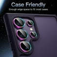 thumbnail image 5 of for Samsung Galaxy S26 Ultra Camera Lens Protector, 9H Tempered Glass Camera Cover Screen Protector Metal Individual Ring for Samsung Galaxy S26 Ultra, Multicolour, 5 of 6