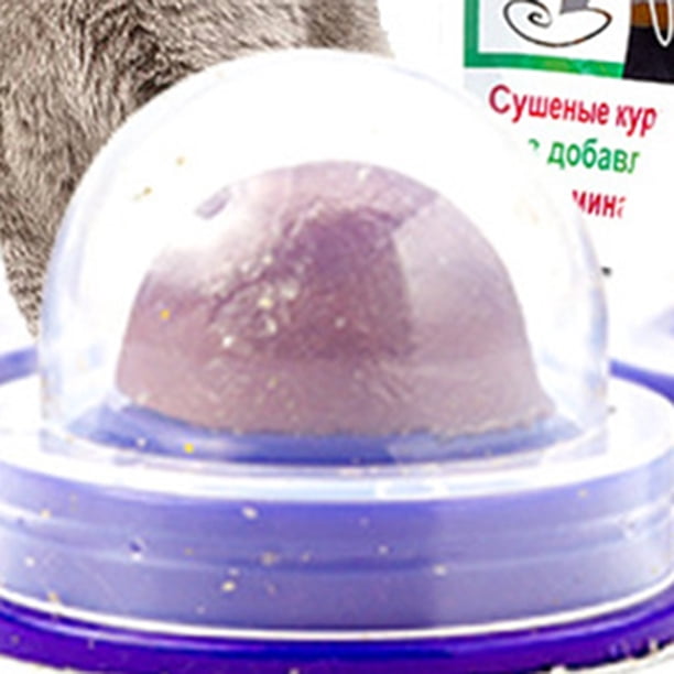 Cat Catnip Balls Bola de azúcar autoadhesiva Limpia la boca para el hogar (sabor original) Tmvgtek Para estrenar