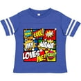 thumbnail image 3 of Inktastic My Nana Loves Me Boys or Girls Toddler T-Shirt, 3 of 5