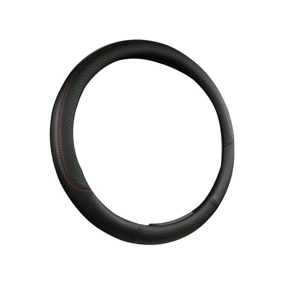 Car Steering Wheel Cover Leather Breathable Anti-Slip Handle Cover for Thousands of Models, Four Season Pu Material