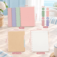 4 Sets Discbound Notebooks, 8.5