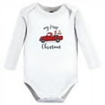 thumbnail image 3 of Hudson Baby Cotton Long-Sleeve Bodysuits, 5-Pack, Newborn- 24 Months, 3 of 7