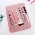 thumbnail image 4 of LEEYNEER CDIEWIFNN Pinces Alimentaires en Silicone et Acier Inoxydable en Forme de Kimball 7 Pouces Ensemble de 3, 4 of 9