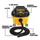 thumbnail image 4 of Extractor de polvo DEWALT DWV010 HEPA 30L con filtro automático, 4 of 9
