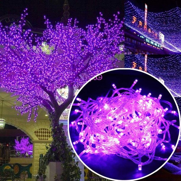 33ft 100LED Extendable Fairy String Lights Waterproof Outdoor Christmas